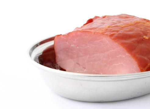 多汁的肉里