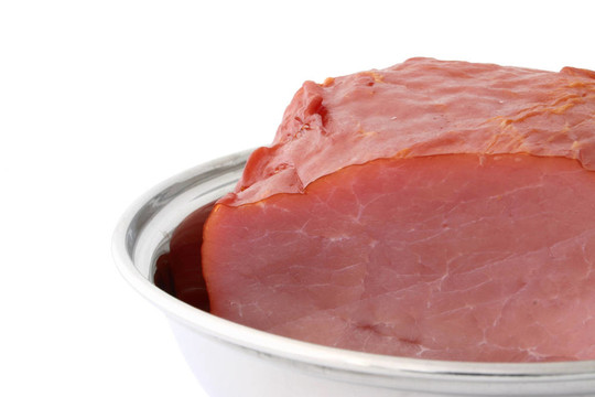 多汁的肉里