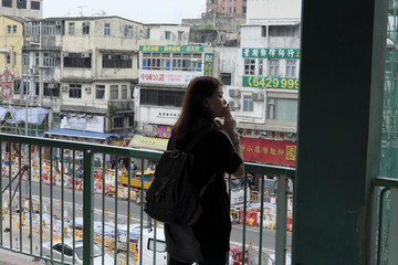 香港上水街頭