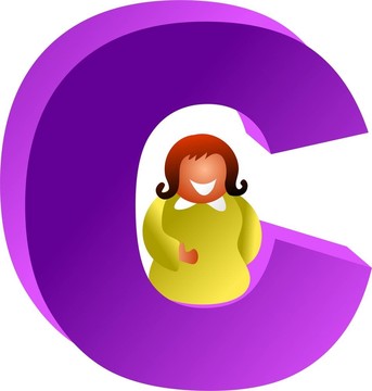 C是