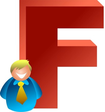 F是