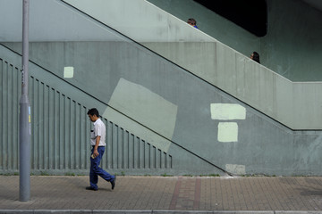 香港上水街頭