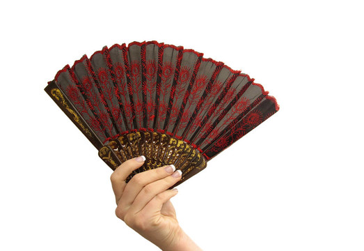 修剪過(guò)的手扇
