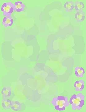 三色紫羅蘭