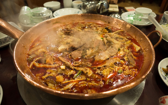 云南騰沖火瓢牛肉