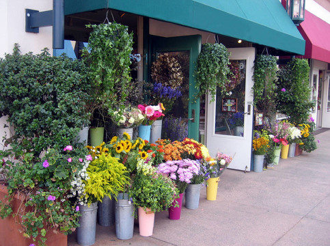 鮮花店