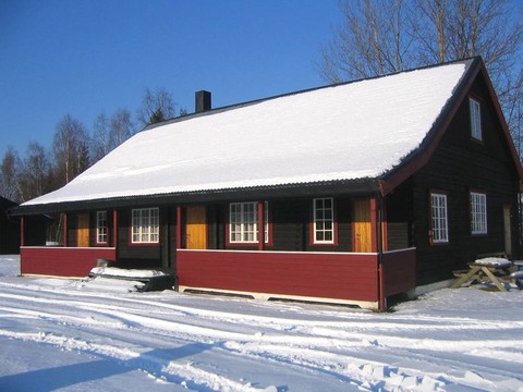 小屋在冬天