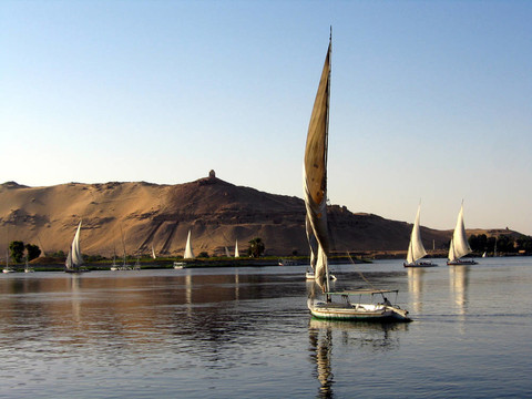 在Nile fellukahs