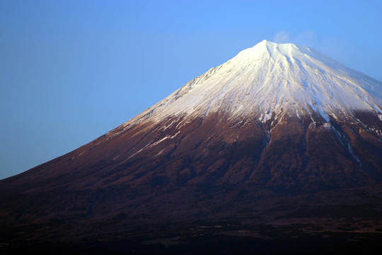 雄偉的富士山