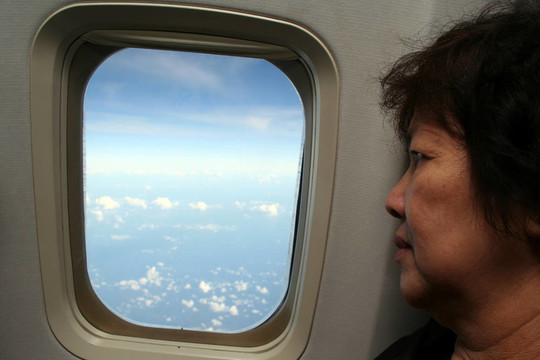 飛機乘客