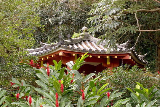 小館；byodo寺