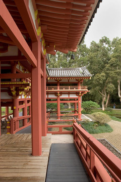 byodo寺壁；