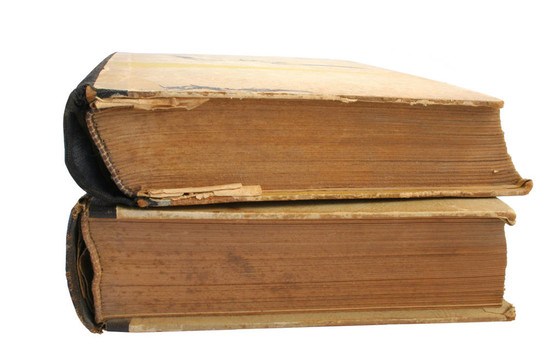 兩本古董書—
