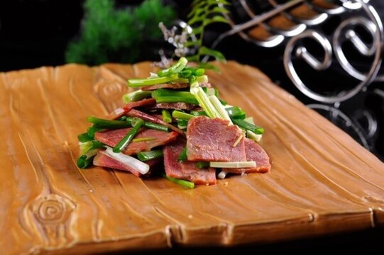 蔥拌牛肉