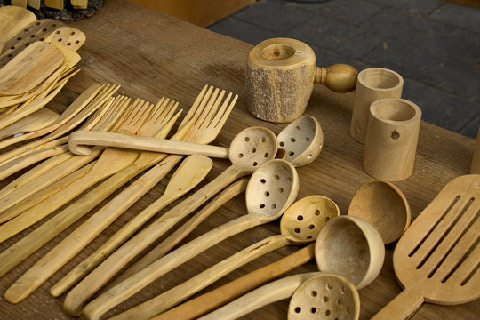 農(nóng)村的餐具