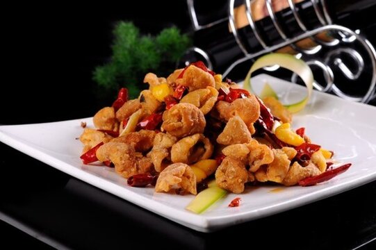 板栗干煸肥腸