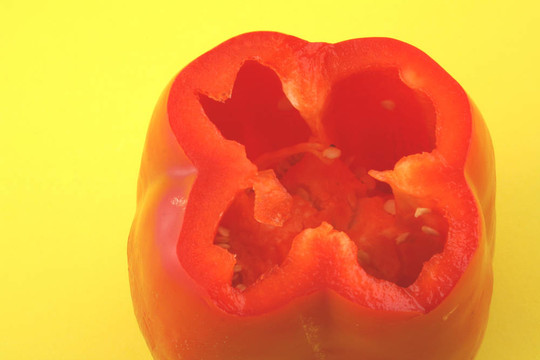 紅辣椒剖面