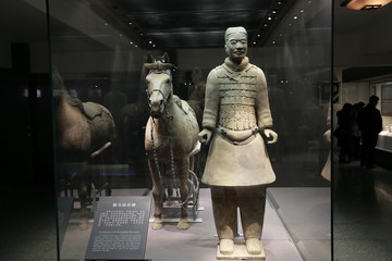 秦始皇 兵馬俑 鞍馬騎兵俑