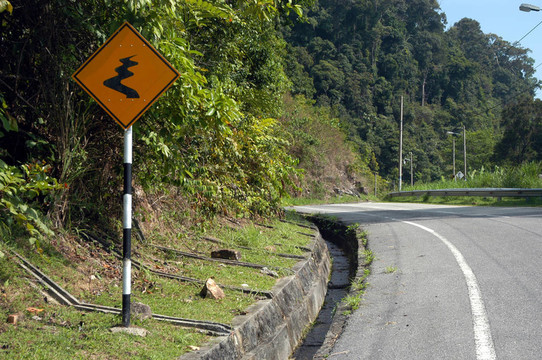 蜿蜒的道路
