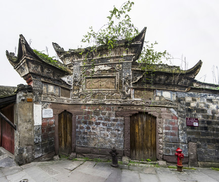 李莊羊街文昌宮全景圖