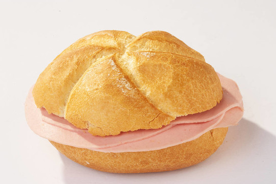 一wurstsemmel kaiserroll香腸