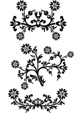 滾動(dòng)；渦卷裝飾；裝飾；圖