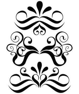 滾動(dòng)；渦卷裝飾；裝飾；圖