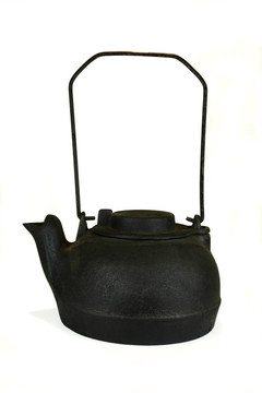 舊鑄鐵水壺