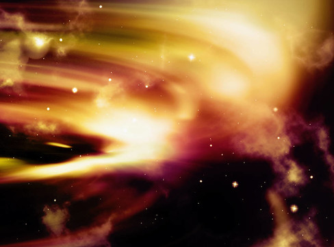 金粉的星系