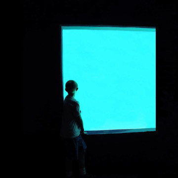 男孩水族窗口