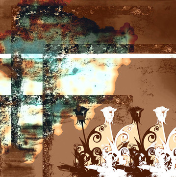 神奇的Flowers Background