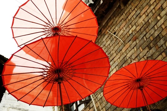 紅雨傘