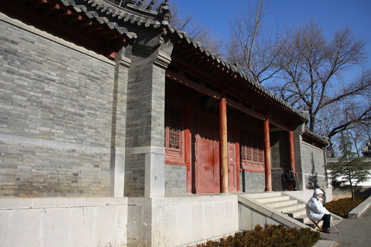 顏真卿祠 古建筑 仿古建筑