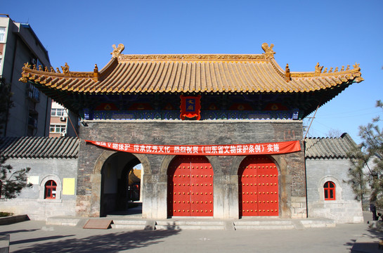 濟(jì)南文廟 古建筑 濟(jì)南名勝古跡