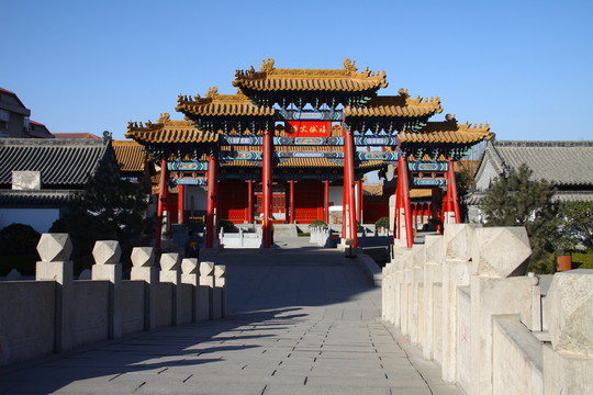 牌樓 文廟 傳統(tǒng)建筑 儒家文化
