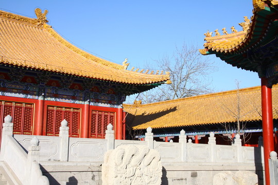 古建筑 仿古建筑 文廟