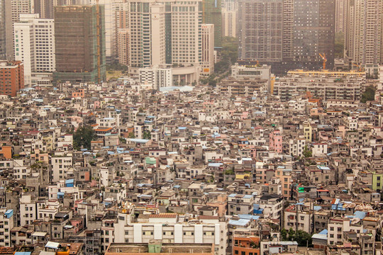 廣州石牌村 圍城 都市里的村莊