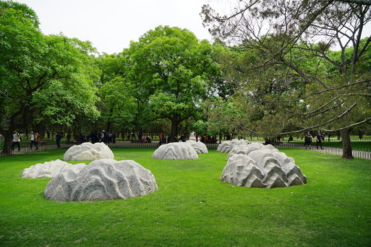 天壇公園 七星石