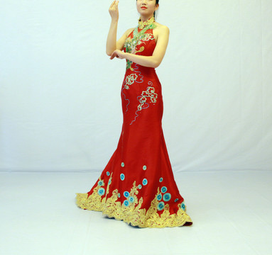 美女時(shí)裝模特