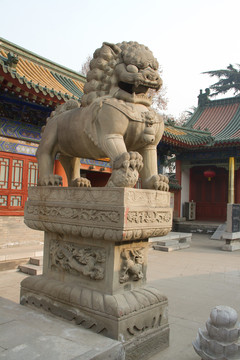 石獅 大興善寺