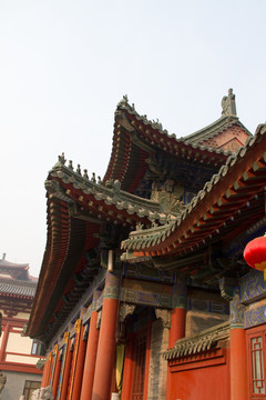山門 局部