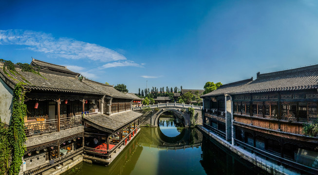 臺兒莊古城風(fēng)光