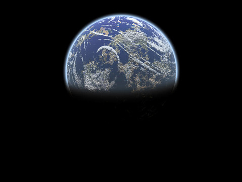 地球升起