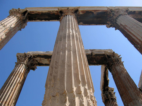 宙斯神廟遺址；Athens