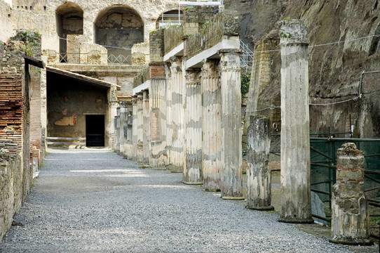 赫庫蘭尼姆發(fā)掘；Naples；意大利
