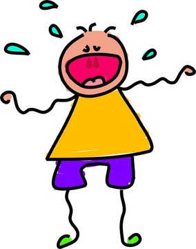 發(fā)脾氣的孩子