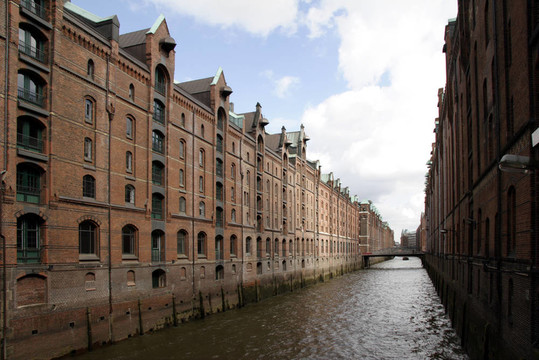 磚砌的Speicherstadt