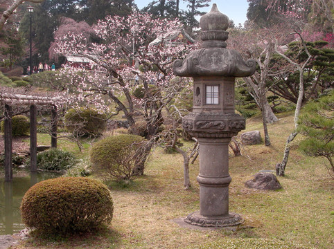早春日本花園