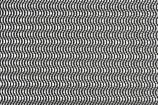 波浪形的