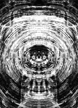 水彩monoprint
